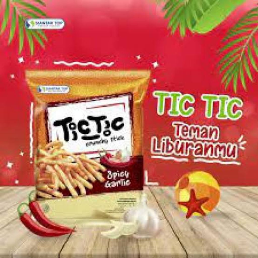

Tic Tic Spicy Garlic 20gr Crunchy Stik