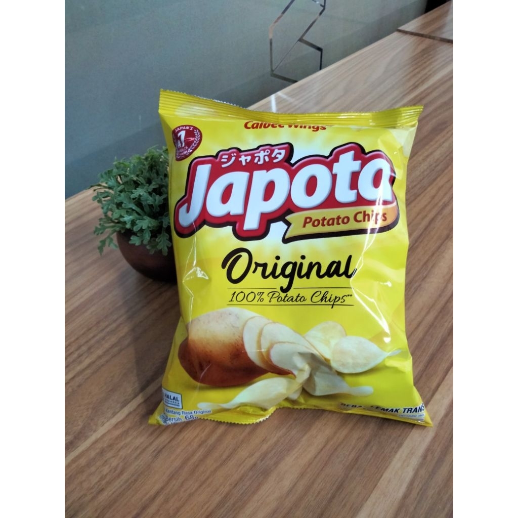 

JAPOTA POTATO CHIPS ORIGINAL 68G