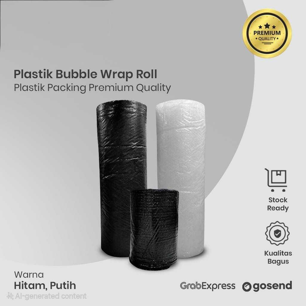 

BUBBLE WRAP HITAM 2.6KG – FULL ROLL & SETENGAH ROLL