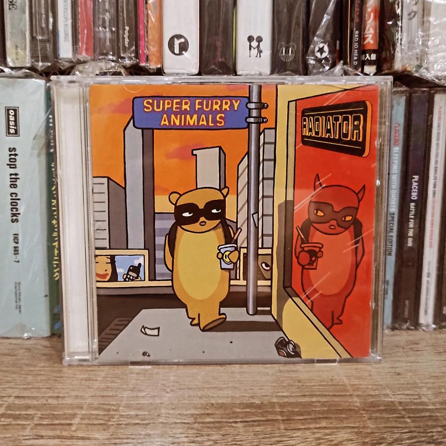 cd musik import original super furry animals - radiator