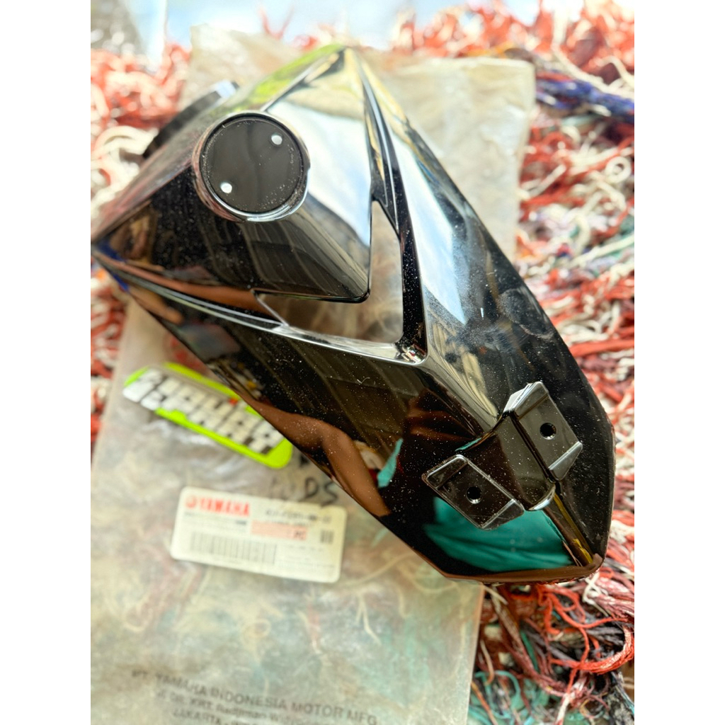 Dasi Cover Tameng Depan Vega R New hitam Original YGP