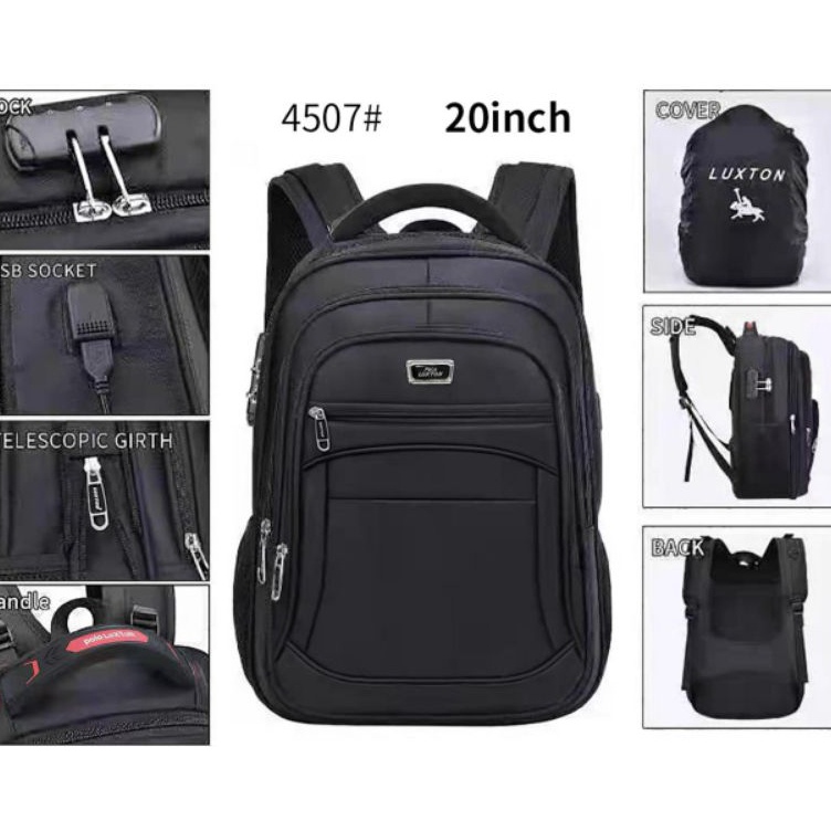 TAS RANSEL JUMBO POLO GIVES  POLO LUXTON 2 INCH TERMURAH  TAS RANSEL POLO GEM JUMBO 2in TAS LAPTOP J