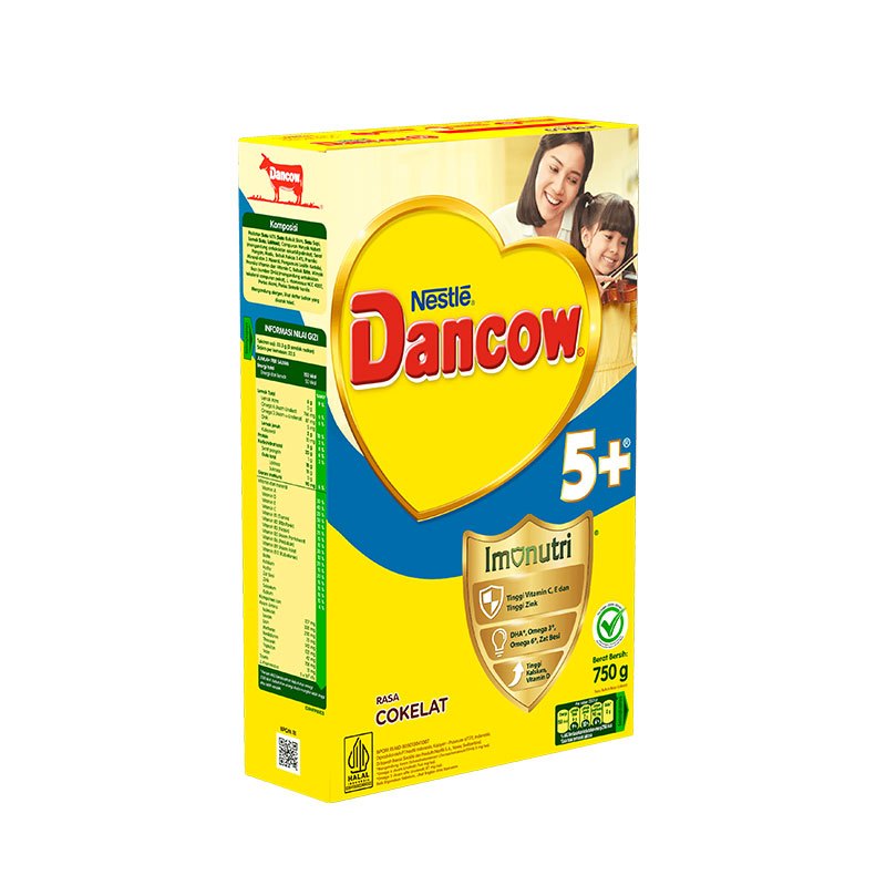 

DANCOW 5+ 750g - Susu Pertumbuhan Anak Usia 5 - 12 Tahun