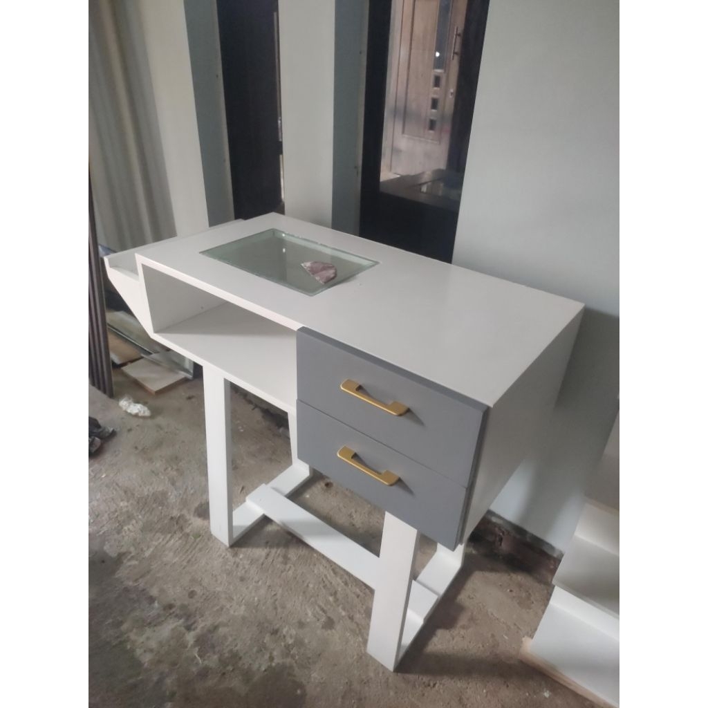 MEJA NAIL ART, Meja nail art multifungsi, serbaguna, aesthetic