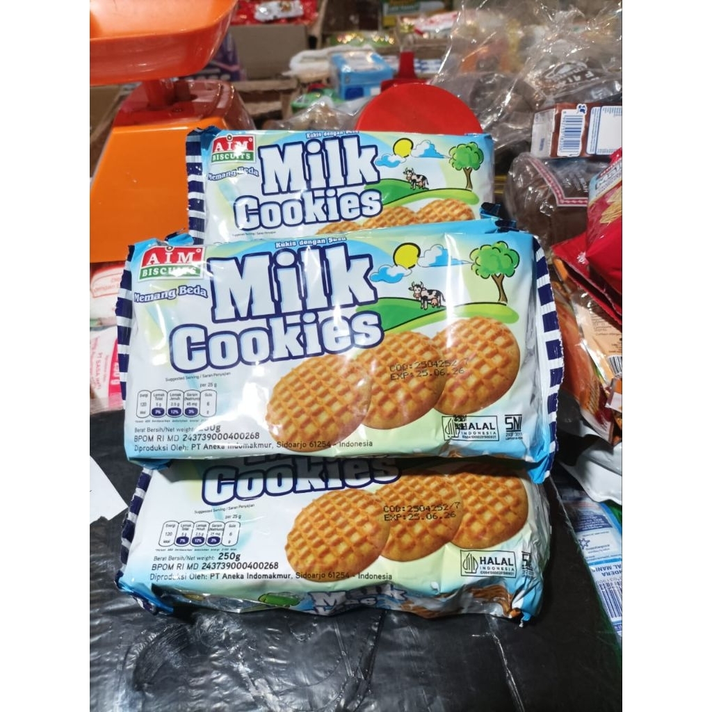 

AIM Biscuits Milk Cookies 250gr