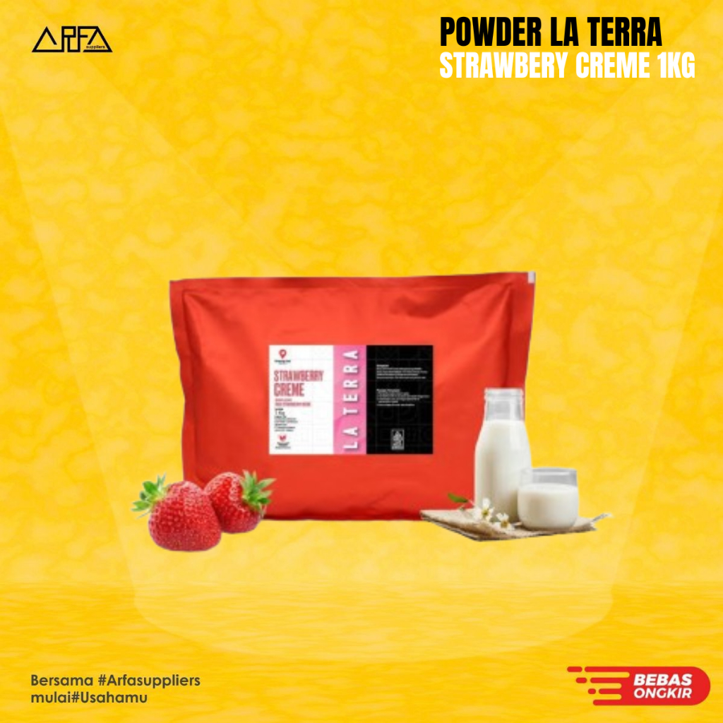 

powder La Terra strawbery cremee