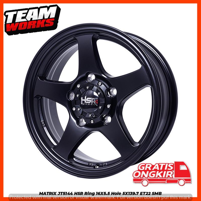 VELG MOBIL RACING RING 16 LEBAR 5,5 COCOK MOBIL JIMNY KATANA ESKUDO FEROZA PCD 5X139,7