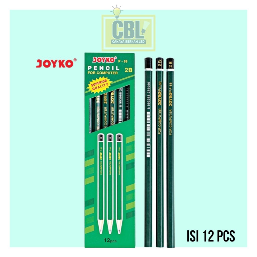 

Pensil 1 pak/Pensil 2B/Pensil Joyko/Pensil