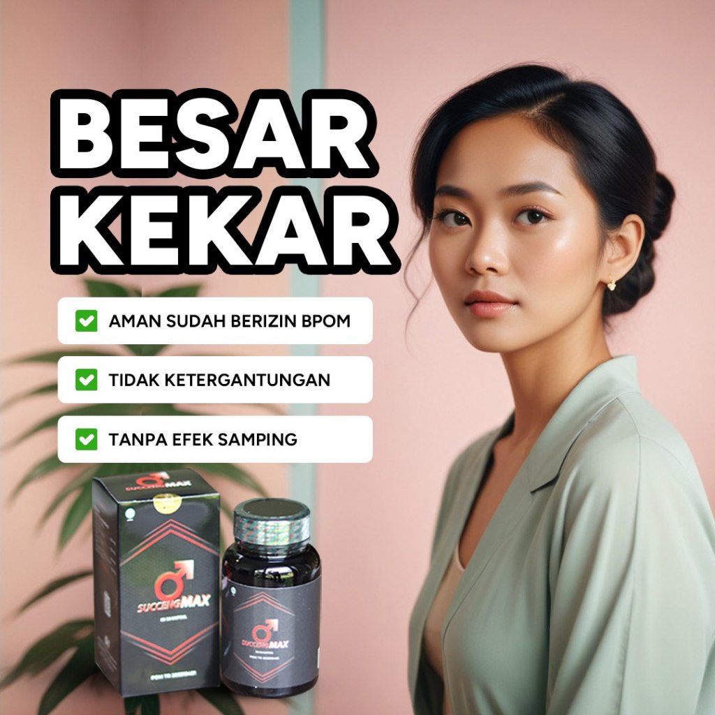 Succeng Max (Stamina Pria) | Herbal Suplemen Succeng Max, Herbal Bikin Durasi Lebih Tahan Lama