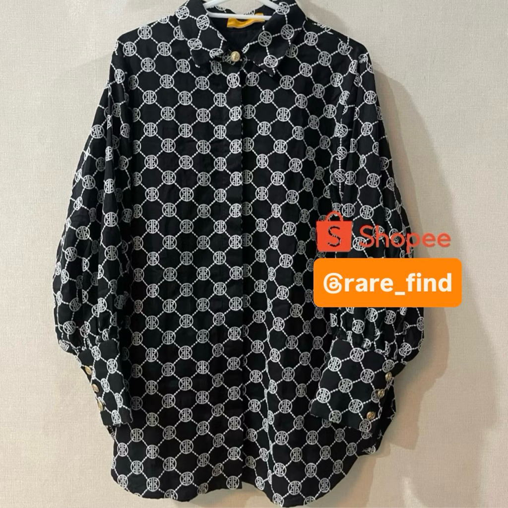 [NEW] Ready Original Nada Puspita Napus Monogram Sophia Lace Black Ikat Lace Pleated Plisket Black W