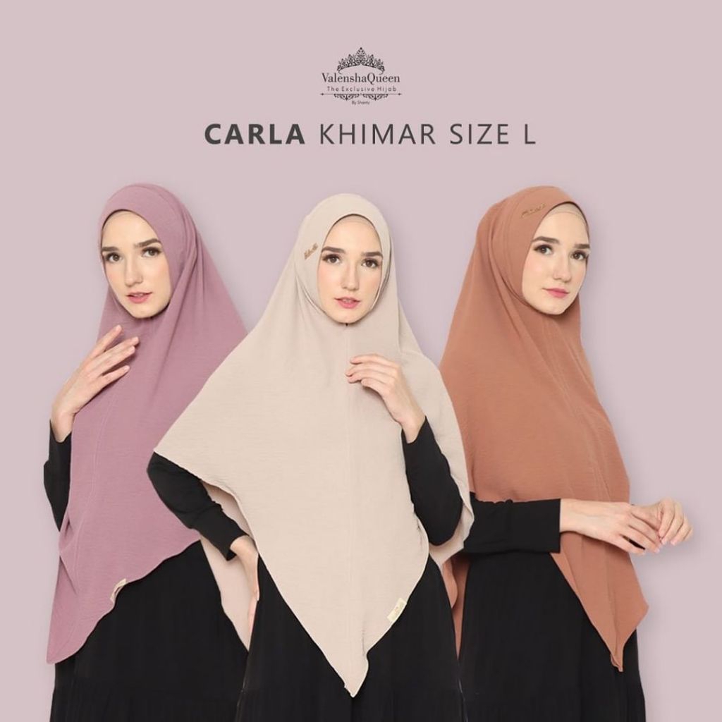 Khimar Crinkle Carla L by Valenshaqueen /Khimar Daily