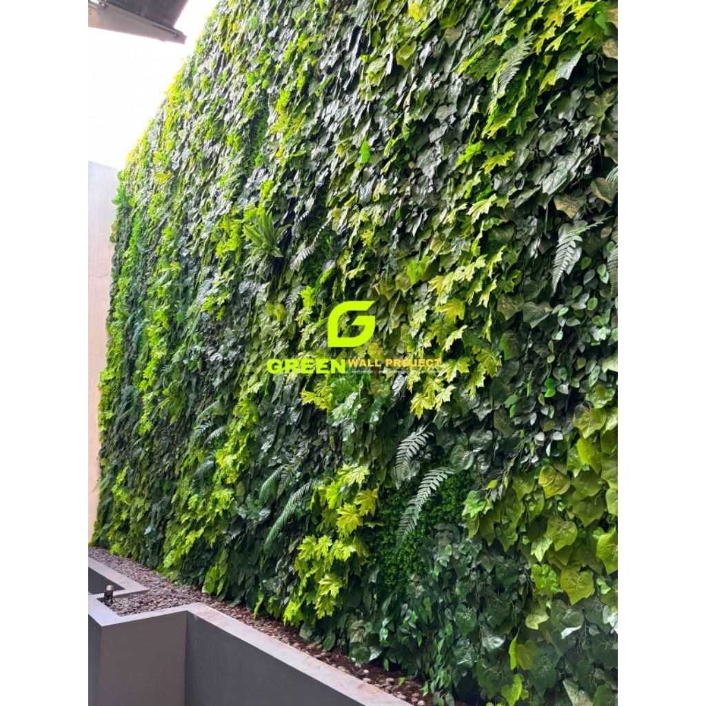 vertikal garden | vertikal garden pohon imitasi | vertikal garden sintetis