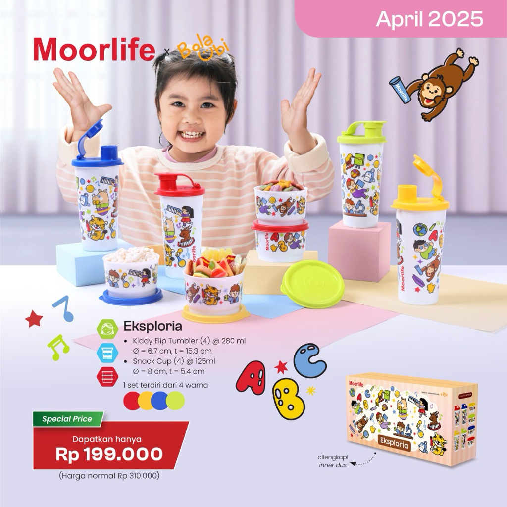MOORLIFE Eskplodia tumblr dan snack cup