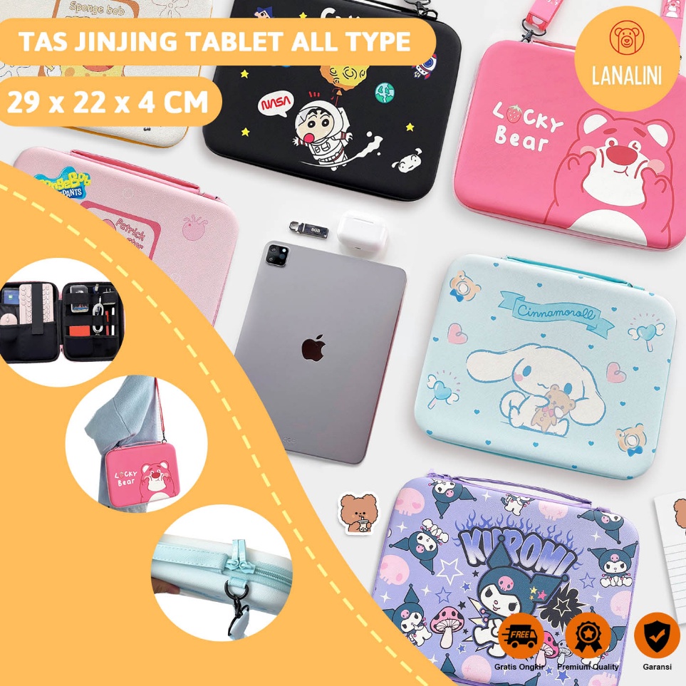 KODE S8P Pouch Tas Bag IPad Air Pro M4 M2 Tab Tablet Huawei Matepad Samsung Galaxy 7 8 9 1 11 Inch M