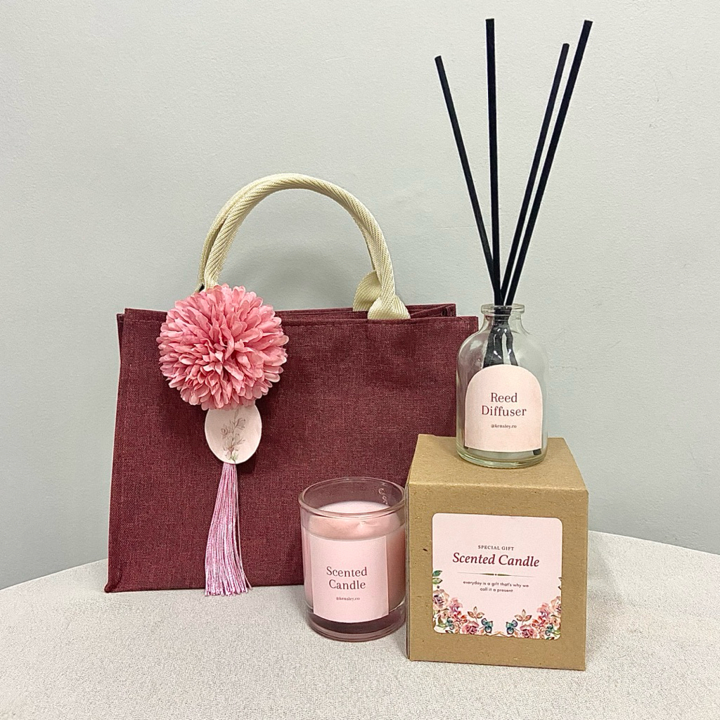 

Custom Hampers Mini ToteBag (Minimal Order 30pcs)