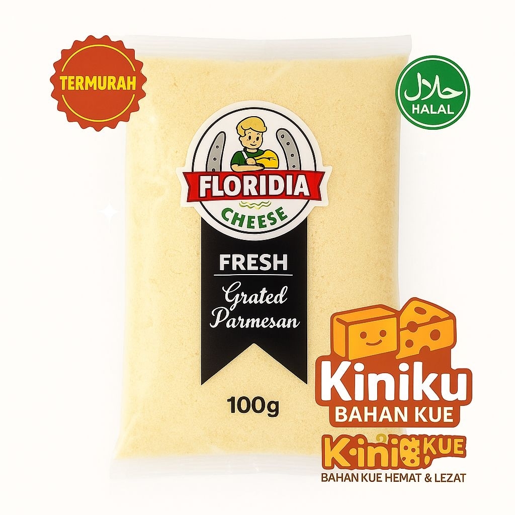 

Keju Parmesan Bubuk Floridia Halal 500gr - Exp Panjang, Rasa Gurih, Siap Kirim!