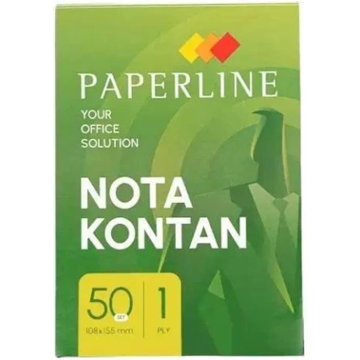 

PAPERLINE NOTA KONTAN 1 PLY & 2 PLY KECIL/pcs