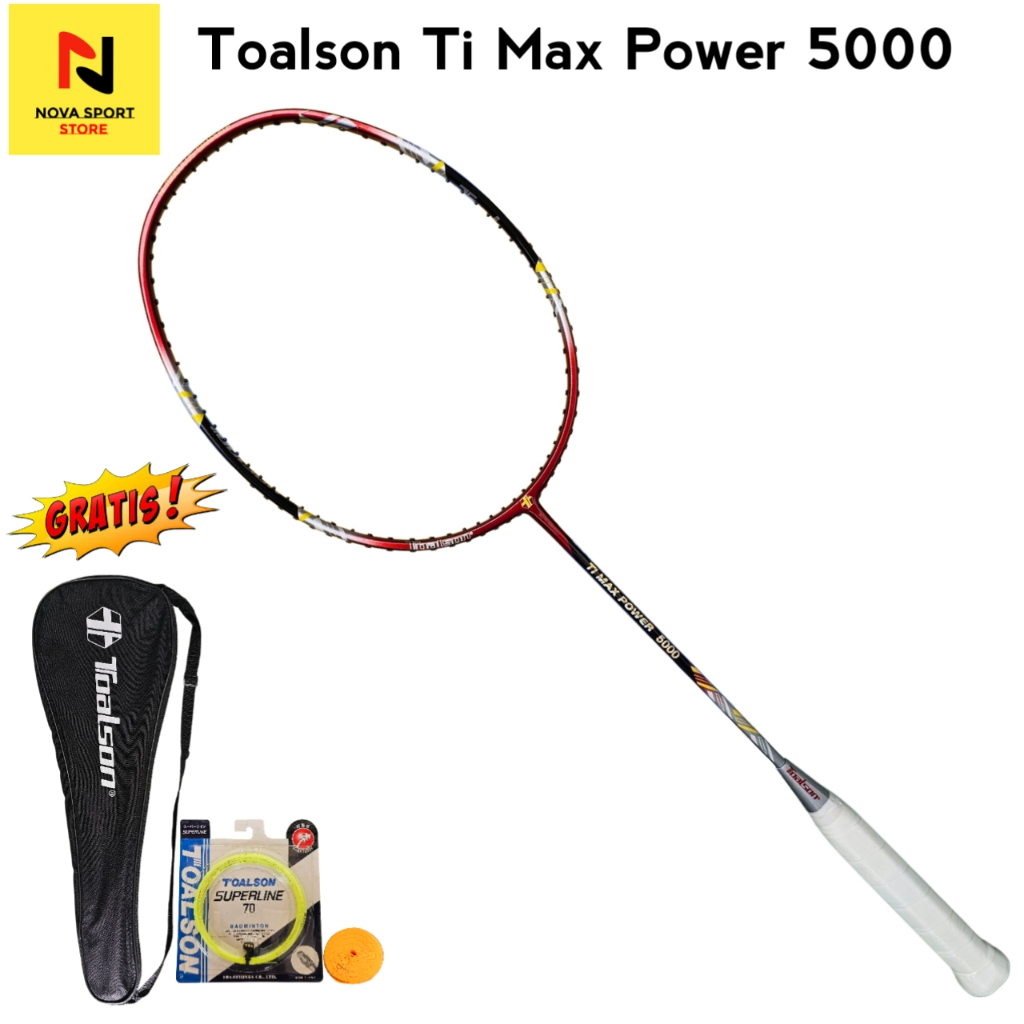 Toalson Raket Badminton Ti Max Power 5000
