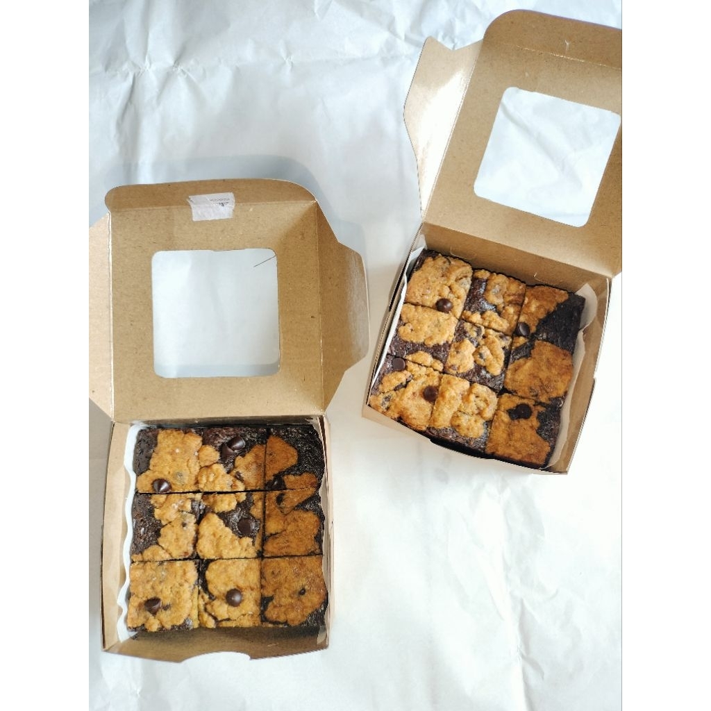 

Brookies / Fudgy Brownies Cookies / Brownies Coklat Cookies