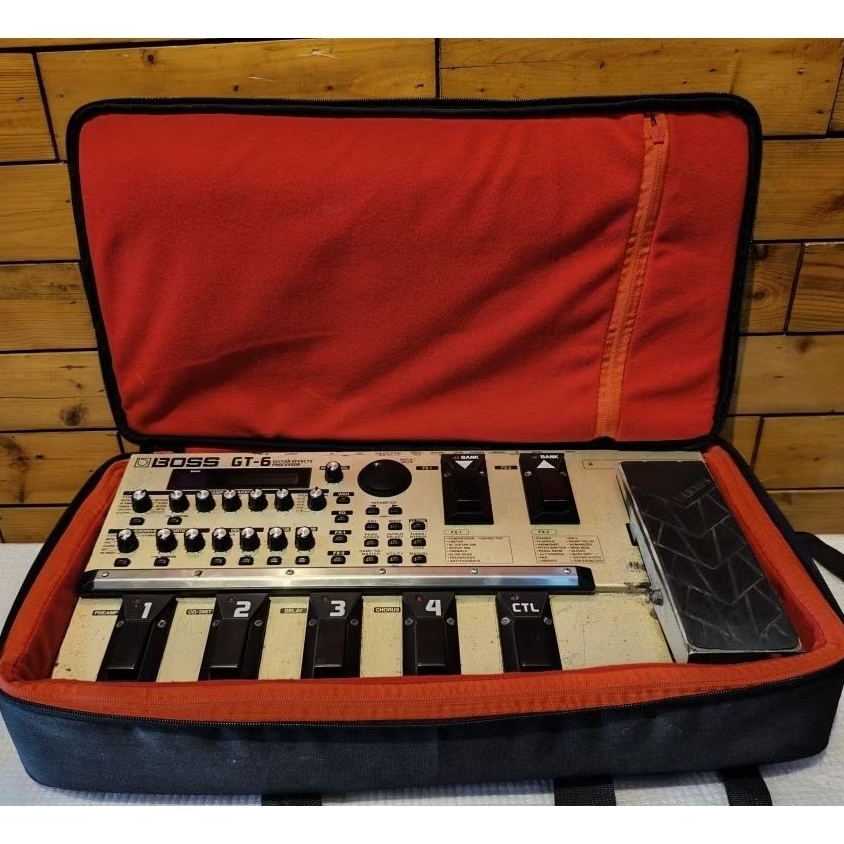 Boss GT6 | Adaptor Original | Efek Gitar + gigbag