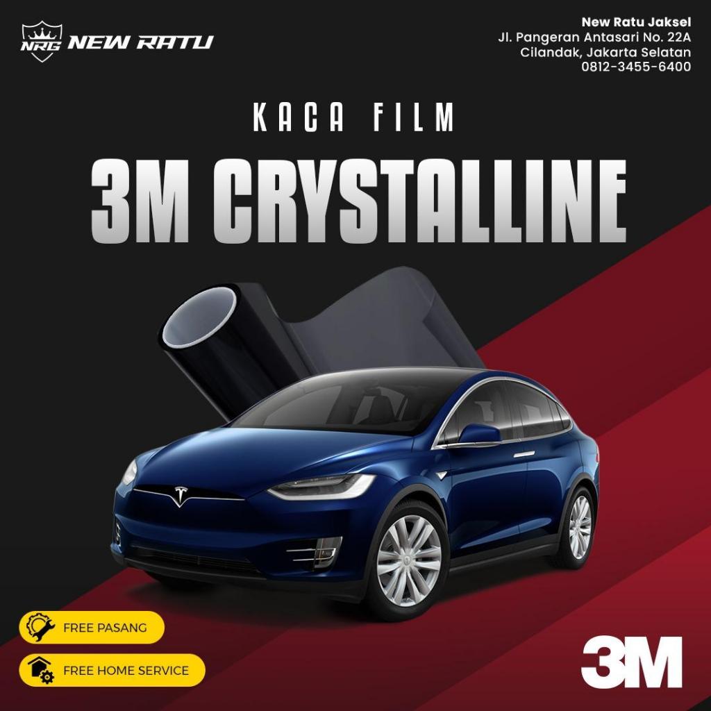 Kaca Film 3M Crystalline 20 / 40 FULL BLOK