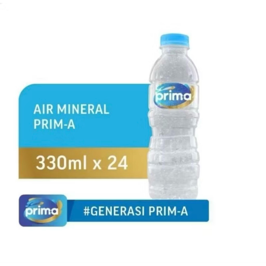 

AIR MINERAL PRIMA 330ML (1 DUS ISI 24 BTL)