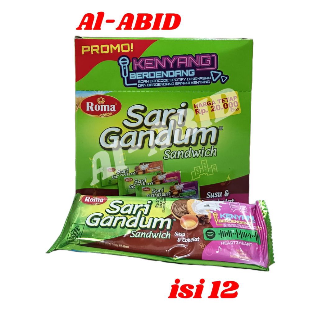 

Biskuit Sari Gandum Coklat (Mayora)