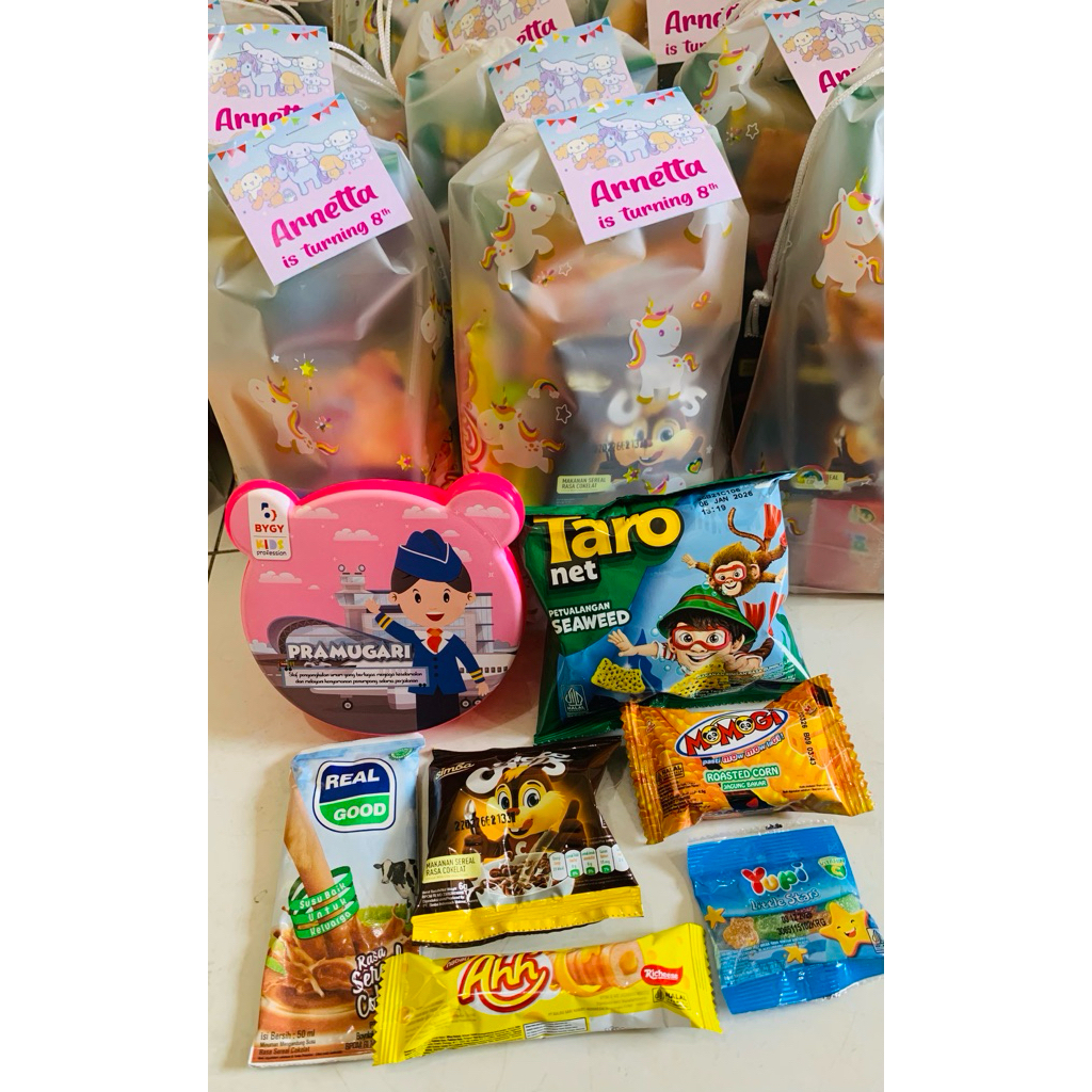 

paket snack sofenir tempat makan