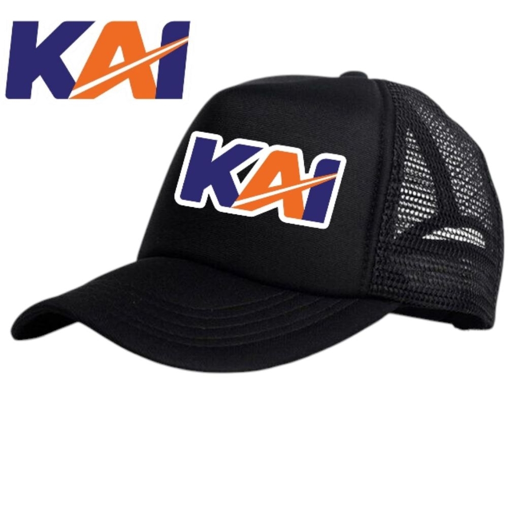 TOPI TRUKER TOPI JARING TOPI KAI INDONESIA TOPI DISTRO PREMIUM