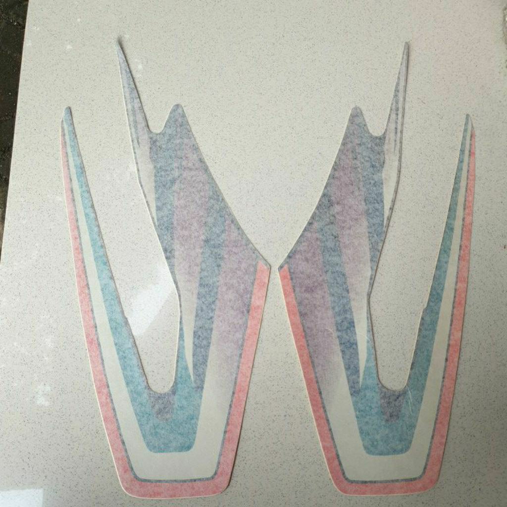 Graphic sticker striping ungu RX King 1999 NOS