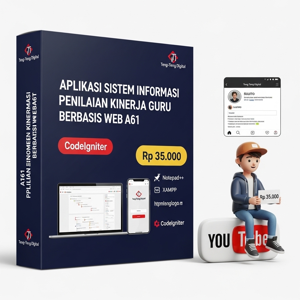APLIKASI SISTEM INFORMASI PENILAIAN KINERJA GURU BERBASIS WEB A61
