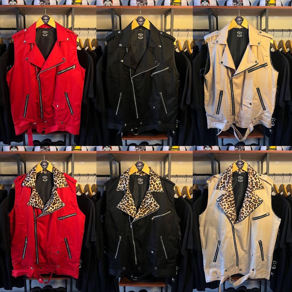 ROMPI DOUBLE KERAH || ROMPI RAMONES || JACKET RAMONES || JACKET ROMPI || JACKET PUNK || ROMPI PUNK