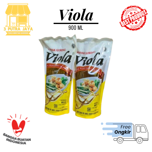 

MINYAK GORENG VIOLA REFIL 900 ML PCS AN