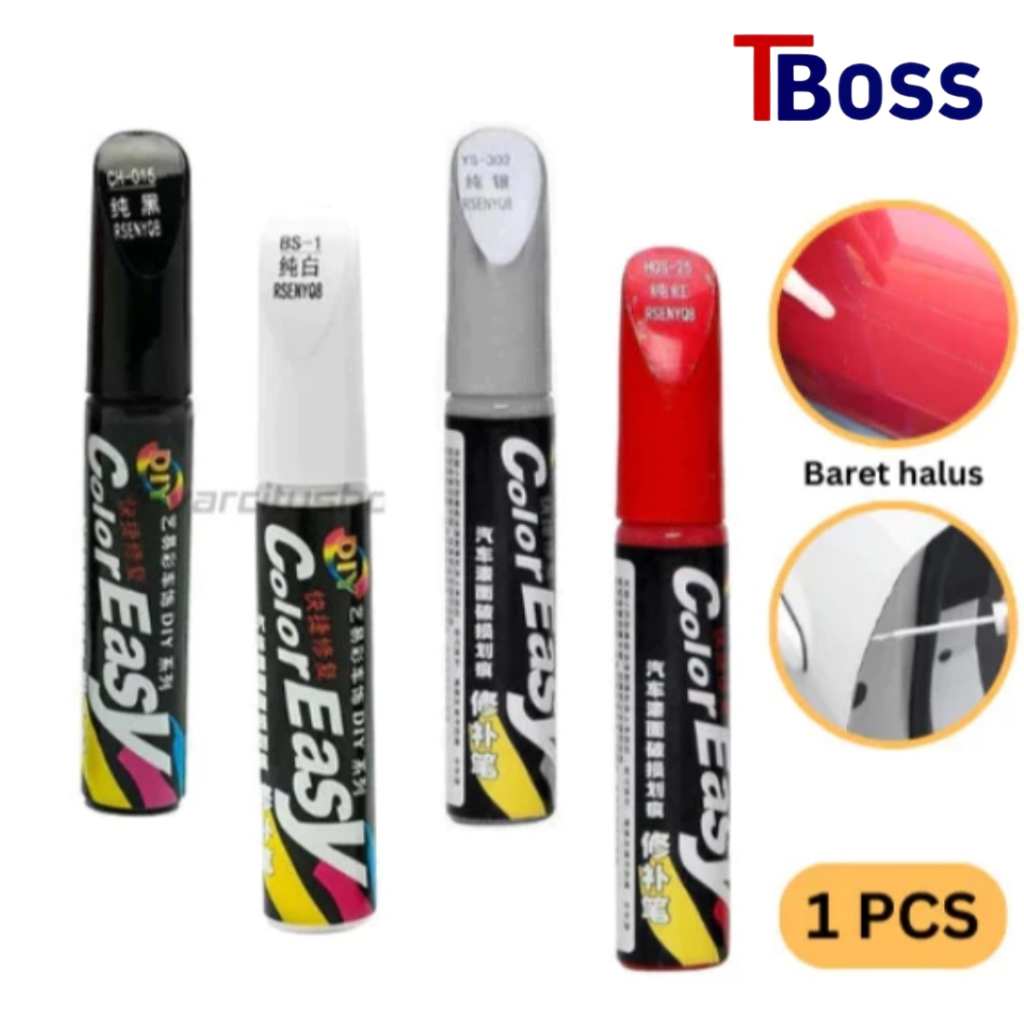 TBOSS Spidol Baret Mobil motor Colour Easy Cat Spidol Penghilang baret Spidol Ajaib Penghilang baret