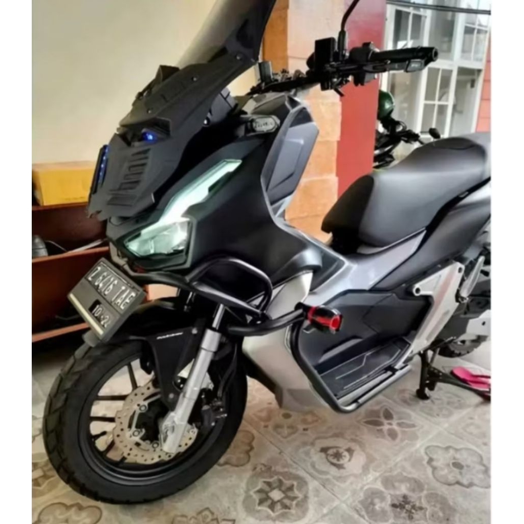 crasbar pengaman body samping motor adv 150 160 fullset