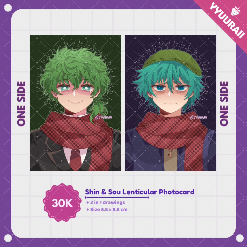 YOUR TURN TO DIE || Sou Shin Lenticular Photocard || yyuuraii