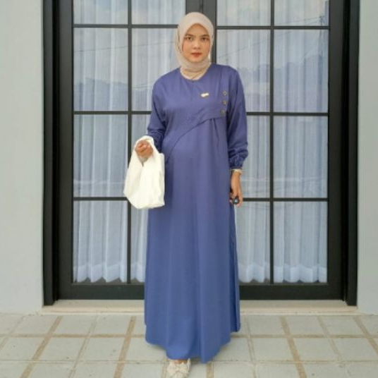 GAMIS KAYLA  RAYON TWILL ORI TEBAL PREMIUM TERBARU