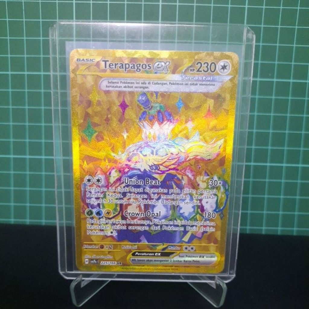 Terapagos ex UR | Kartu Pokemon Bahasa Indonesia