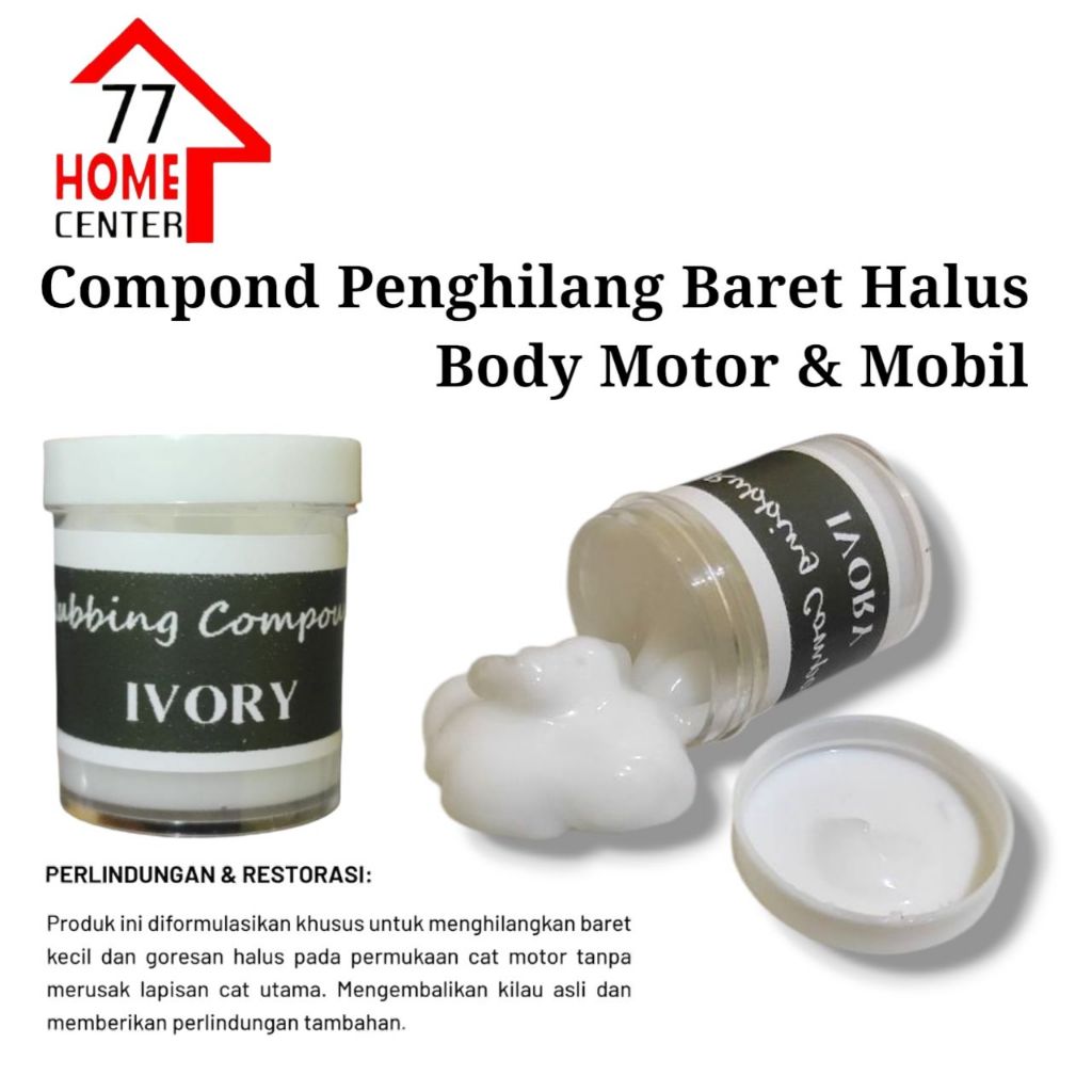 Compond Penghilang Baret Halus Body Motor Dan Mobil Bisa Untuk Helm