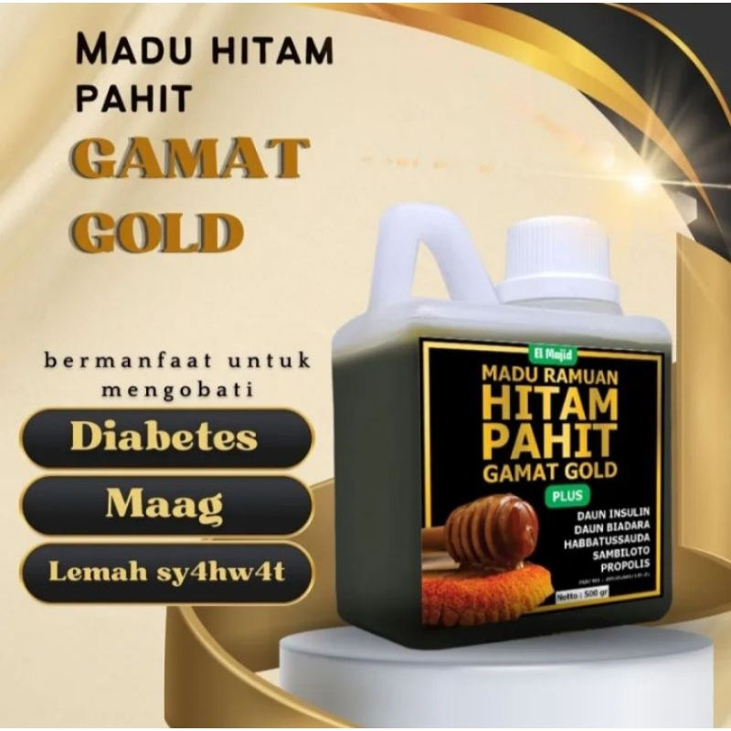 

Madu Hitam Pahit Asli EL MAJID 500 GR Untuk Diabetes Kolesterol Gula Darah Imun tubuh darah tinggi