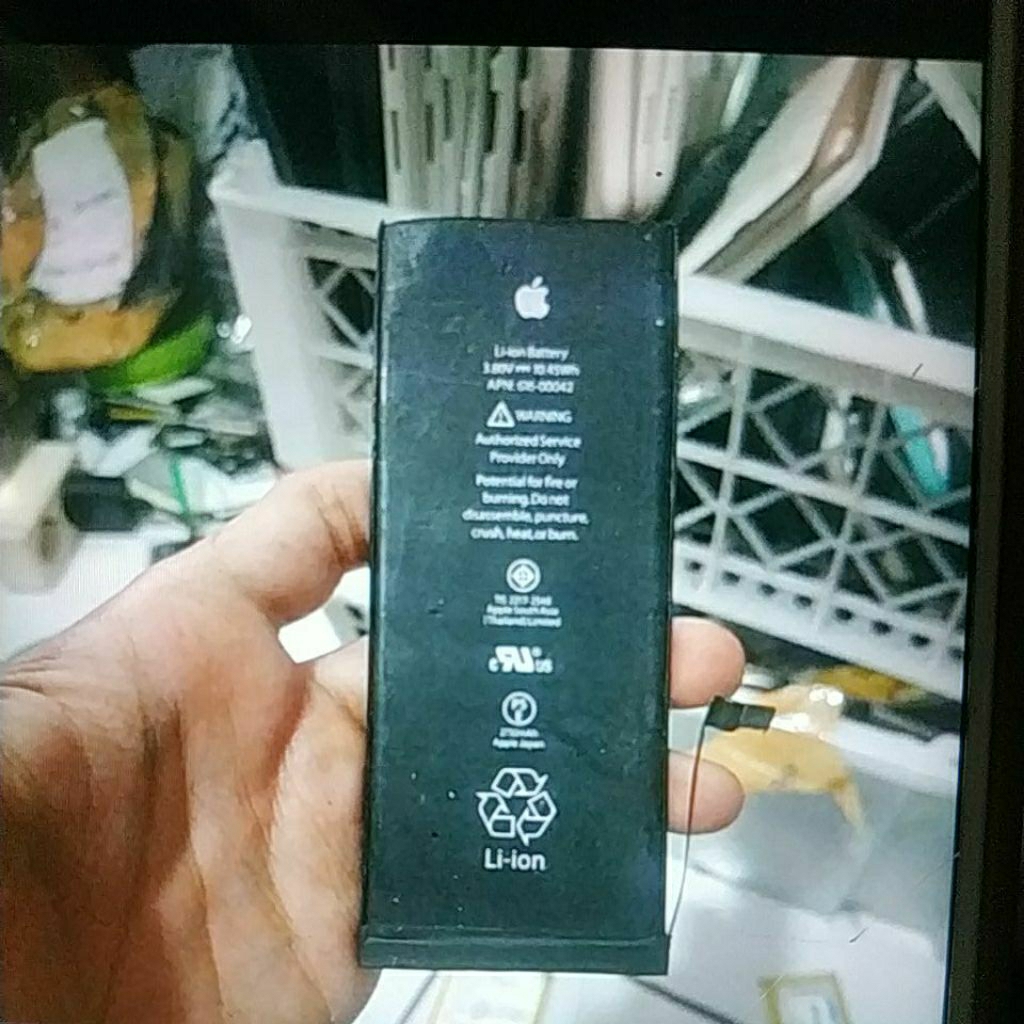 baterai bekas ip6s plus