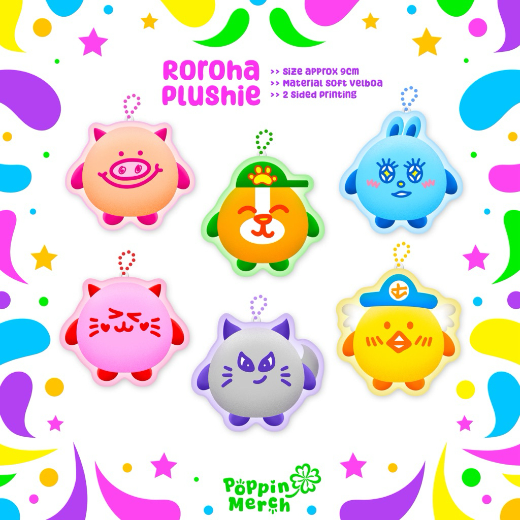 ASTRO - ROROHA Plushie | Keychain Boneka | Gantungan Kunci
