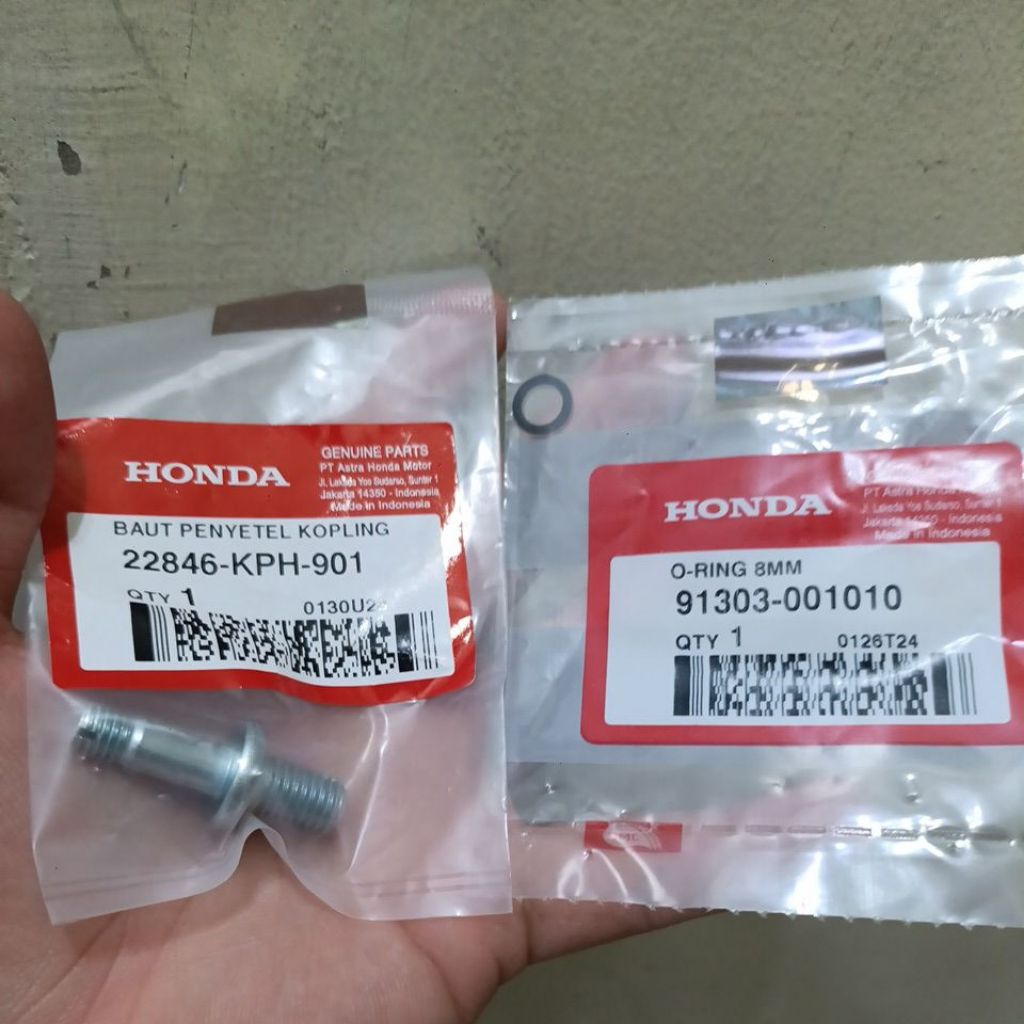 22846 KPH 901 Baut Stelan Bak Kopling Honda KARISMA SUPRA X125 ORIGINAL