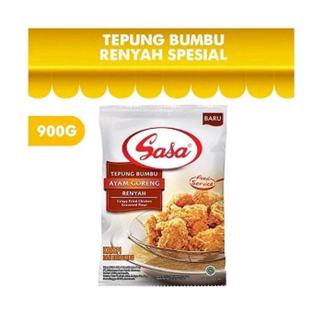 

Sasa Tepung Bumbu Serbaguna Fried Chiken 900gr