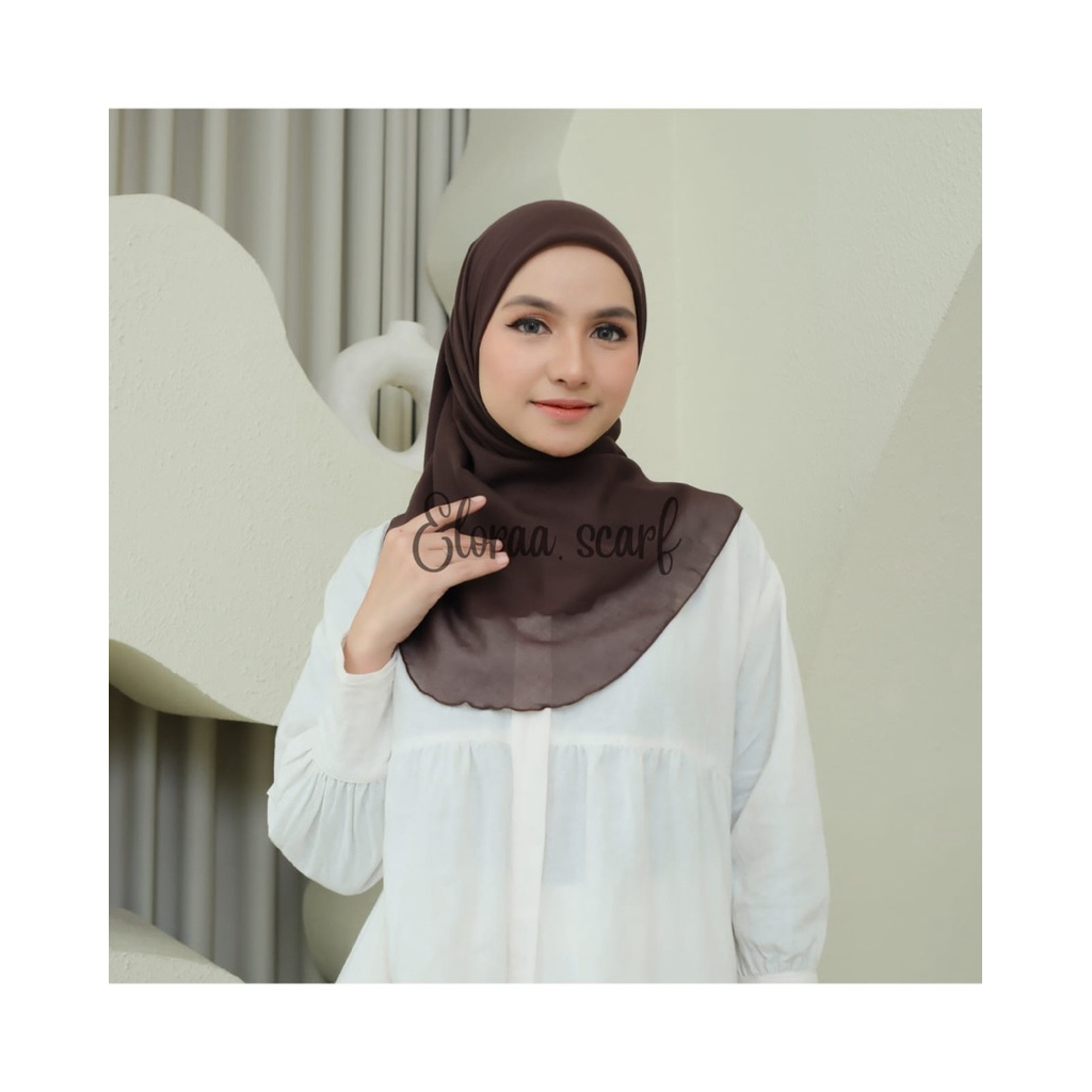 Paris Jadul Premium | Paris Jadul Premium Polos | Kerudung Polos Segi Empat | kerudung Bahan Paris