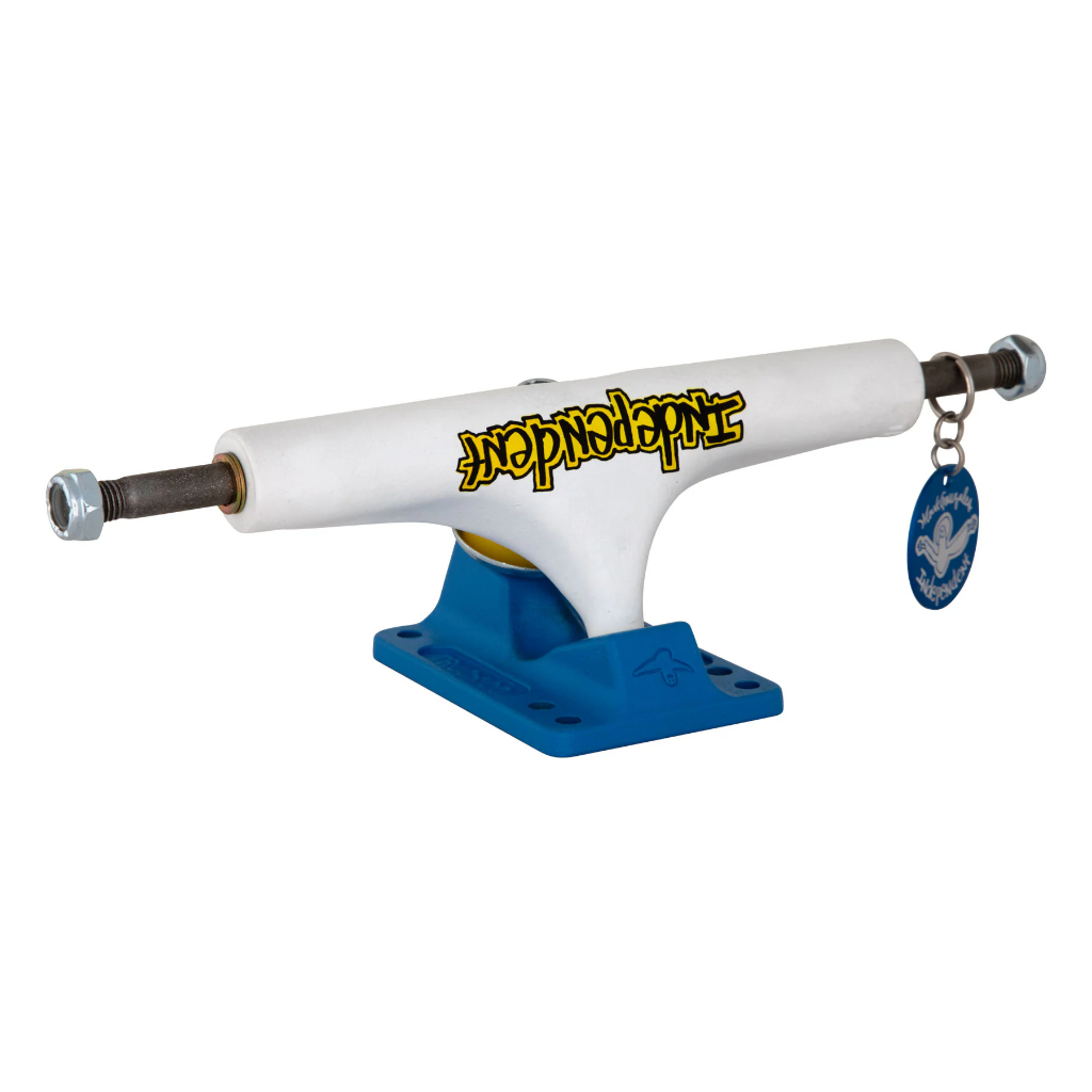 146 STAGE 4 MARK GONZALES WHITE / BLUE INDEPENDENT SKATEBOARD TRUCK