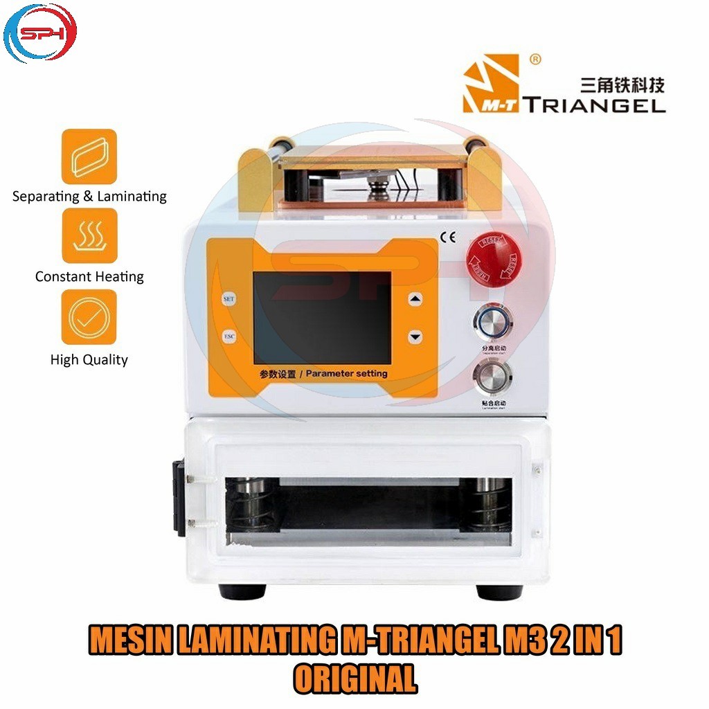 MESIN LAMINATING & SEPARATOR M-TRIANGEL M3 2 IN 1 ORIGINAL