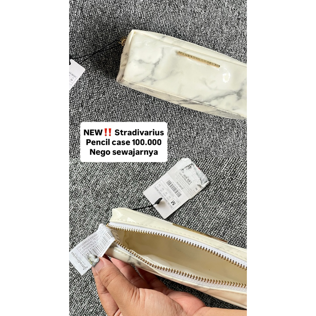 

pencil case stradivarius 100% original