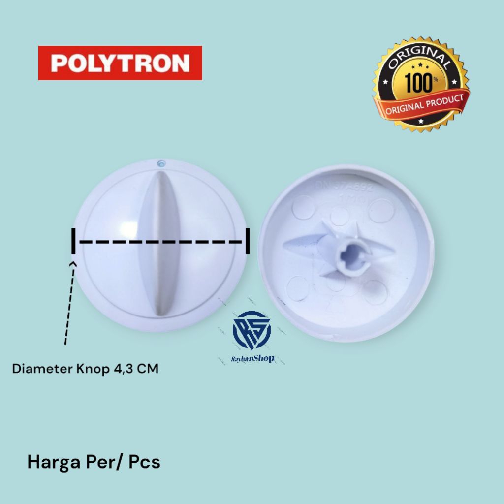 Knop Thermostat Kulkas 2 Pintu Polytron Original | Putaran Thermostat Kulkas Polytron 2 Pintu Origin