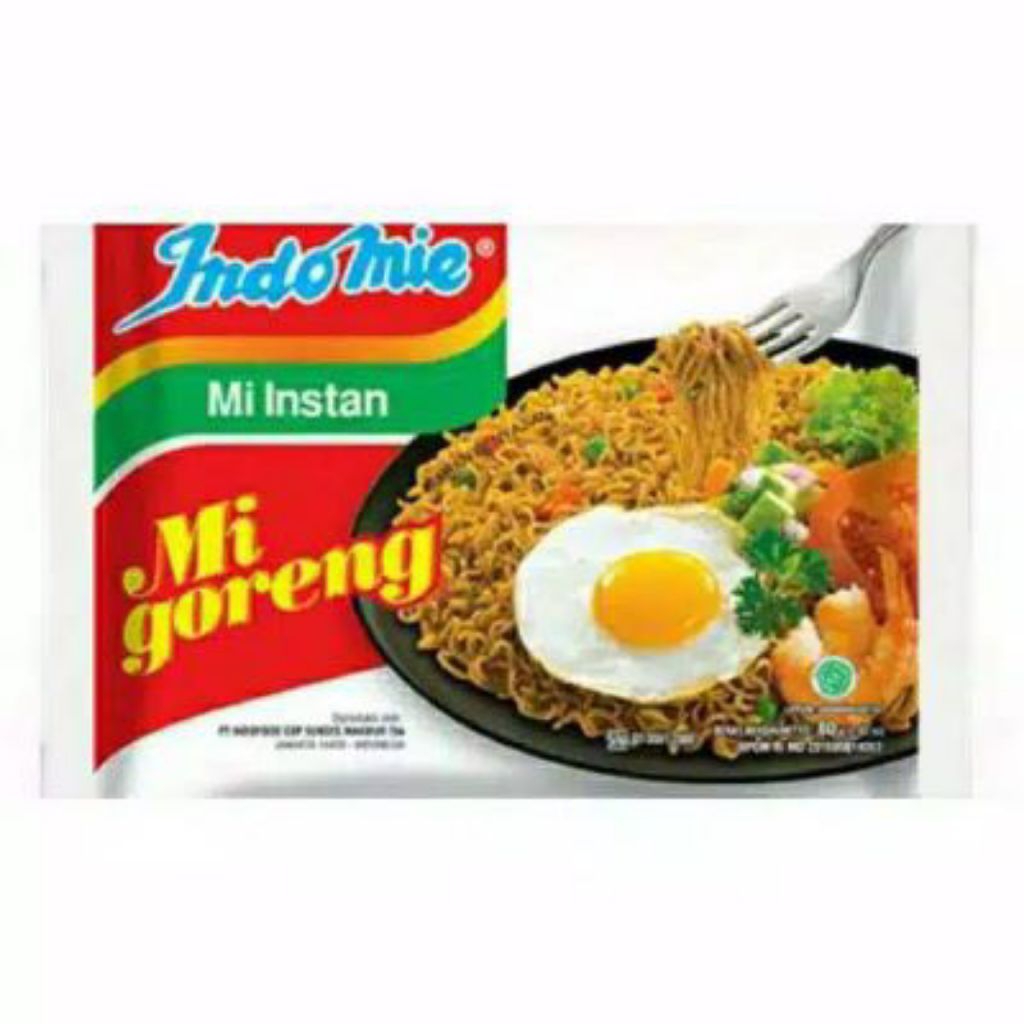 

Indomie Goreng 85gr (3 Pcs) Indofood Mie Goreng Instant Indofood